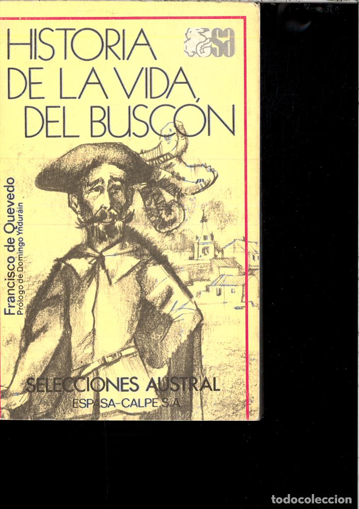 Libros: HISTORIA DE LA VIDA DEL BUSCON - FRANCISCO DE QUEVEDO - Foto 1