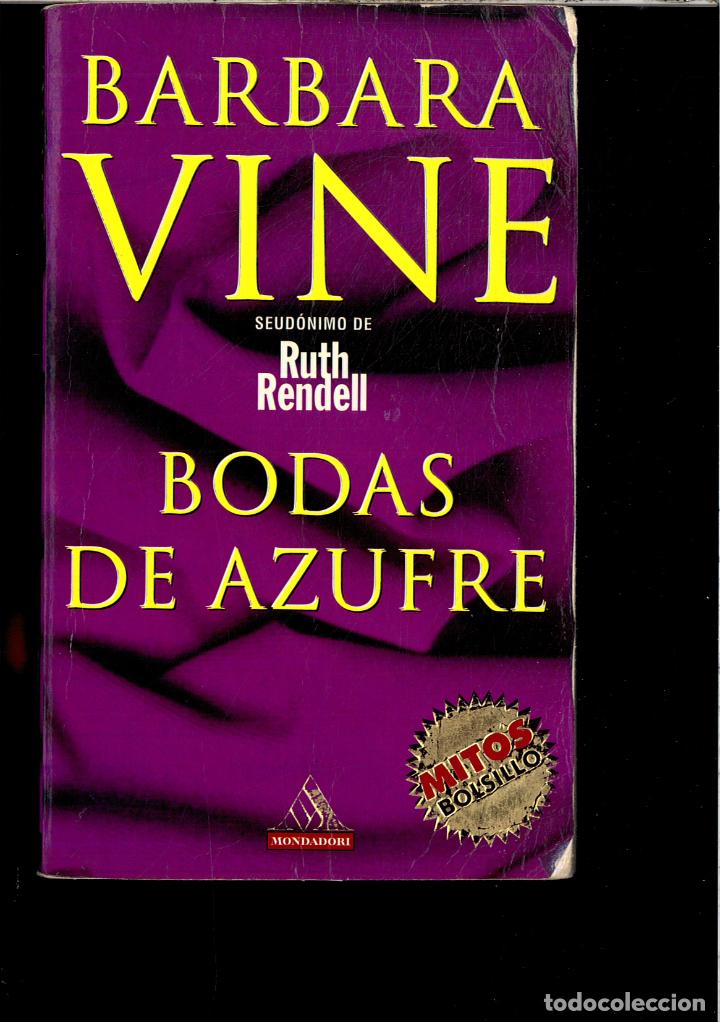 Libros: Bodas de azufre (Mitos Bolsillo) - Vine, Barbara - Foto 1