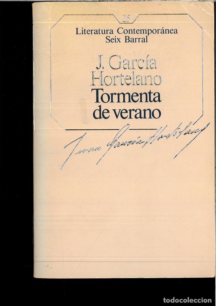 Libros: TORMENTA DE VERANO - J. GARCIA HORTELANO - Foto 1