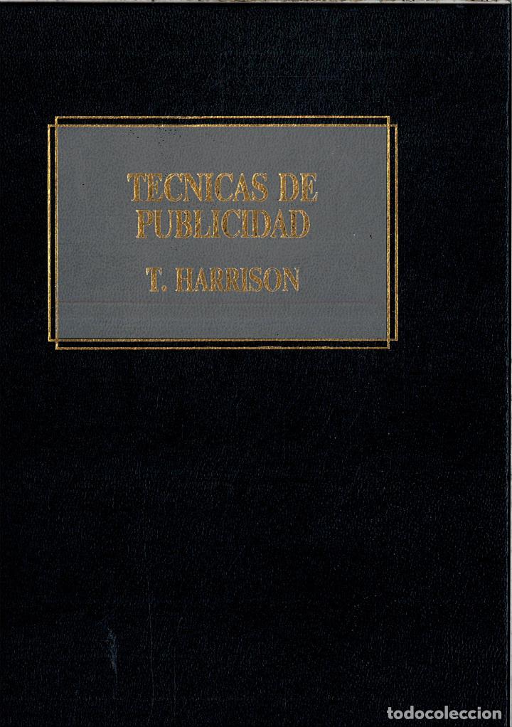 Libros: TECNICAS DE PUBLICIDAD - T. HARRISON - Foto 1