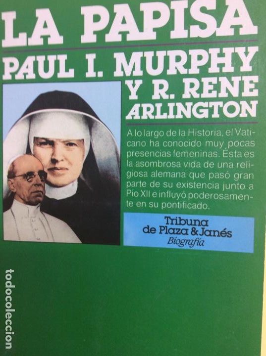 Libros: La papisa Paul I. Murphy y R. Rene Arlington - Foto 1