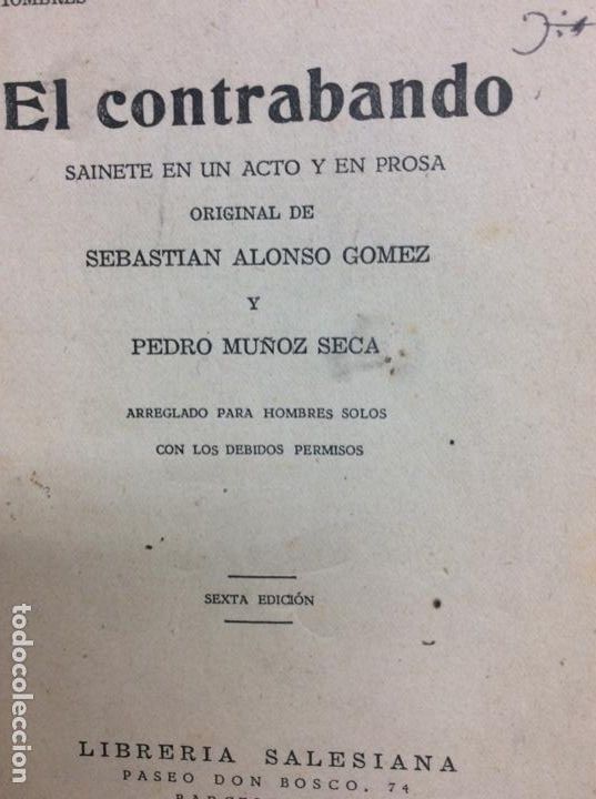 Libros: El contrabando - Foto 1