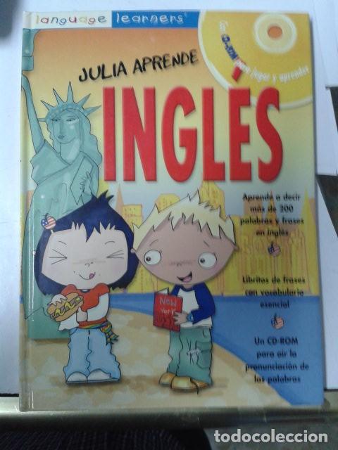 Libros: JULIA APRENDE INGLES. CONTIENE CD. - Foto 1