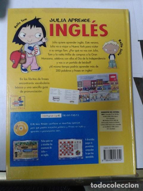 Libros: JULIA APRENDE INGLES. CONTIENE CD. - Foto 2