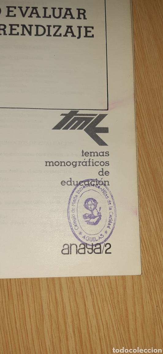 Libros: Como evaluar el aprendizaje - Jos&eacute; Bernardo Carrasco - Anaya - Foto 3