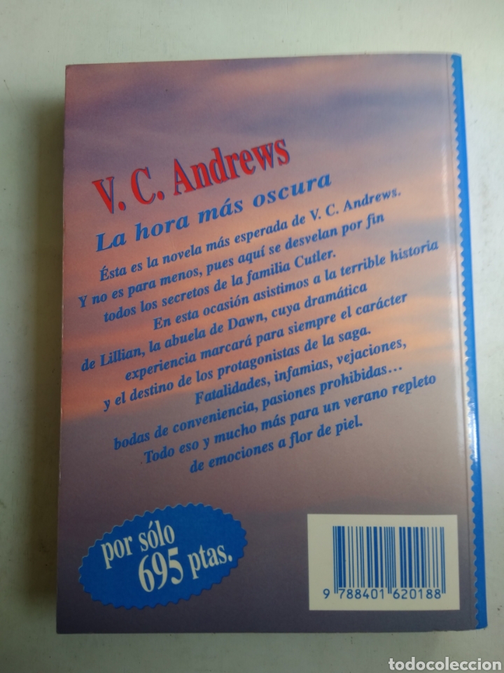 Libros: LA HORA MAS OSCURA/V.C.ANDREWS - Foto 2