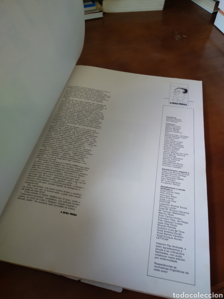Libros: A NOSA TERRA. EXTRA 5-6. CASTELAO E BOVEDA IRMANS #3331 - Foto 3