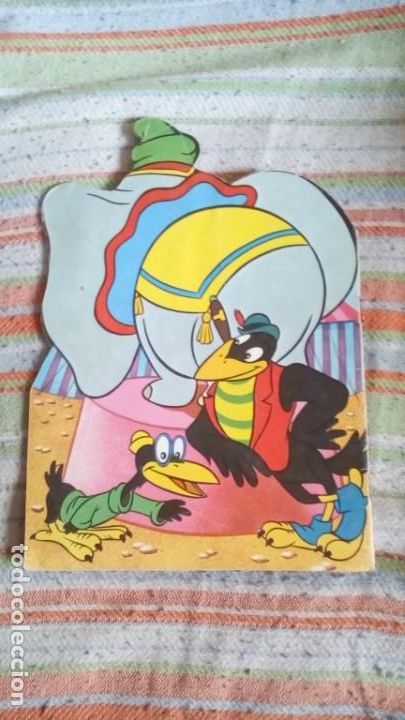 Libros: cuento troquelado DUMBO 1986 TORAY WALT DISNEY - Foto 3