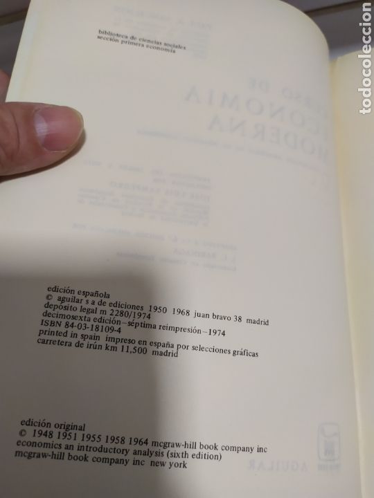 Libros: Curso de economia moderna samuelson Aguilar - Foto 8