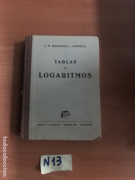 Livres: Tablas de logar&iacute;tmoos