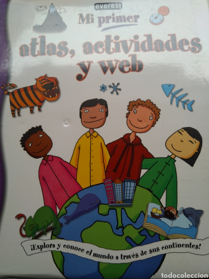 Libros: MI PRIMER ATLAS, ACTIVIDADES Y WEB/EVEREST - Foto 1