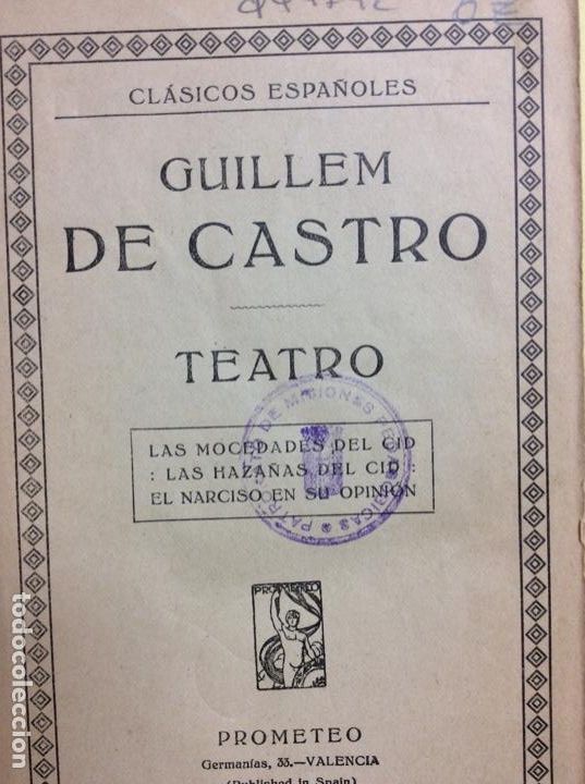 Libros: Teatro Guillem De Castro - Foto 1