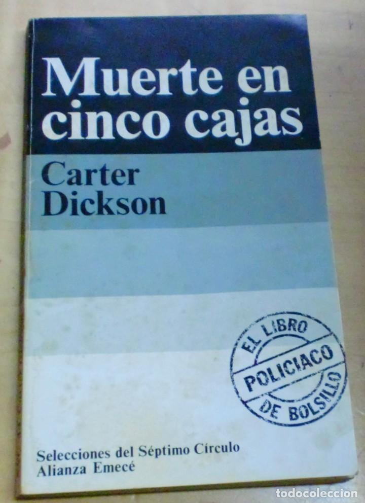 Libros: Muerte en cinco cajas - DICKSON, CARTER - Foto 1
