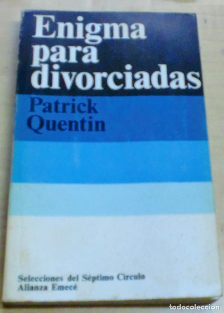 Libros: Enigma para divorciadas - QUENTIN, PATRICK - Foto 1