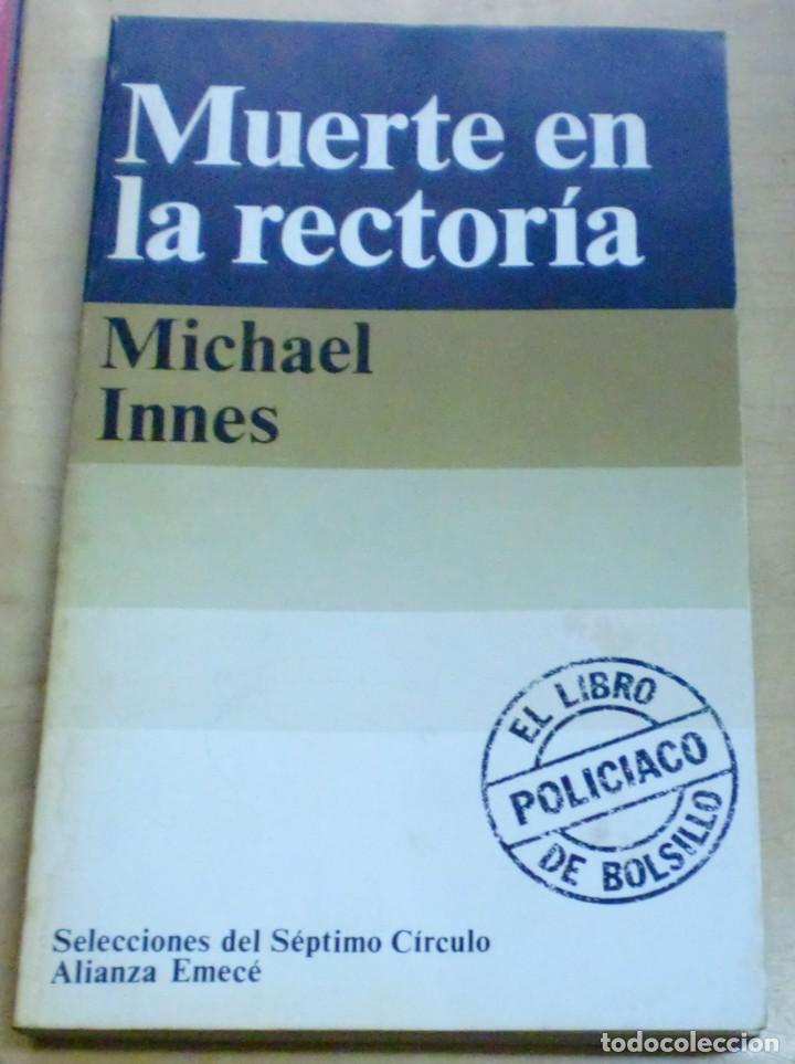 Libros: Muerte en la rector&iacute;a - INNES, MICHAEL - Foto 1