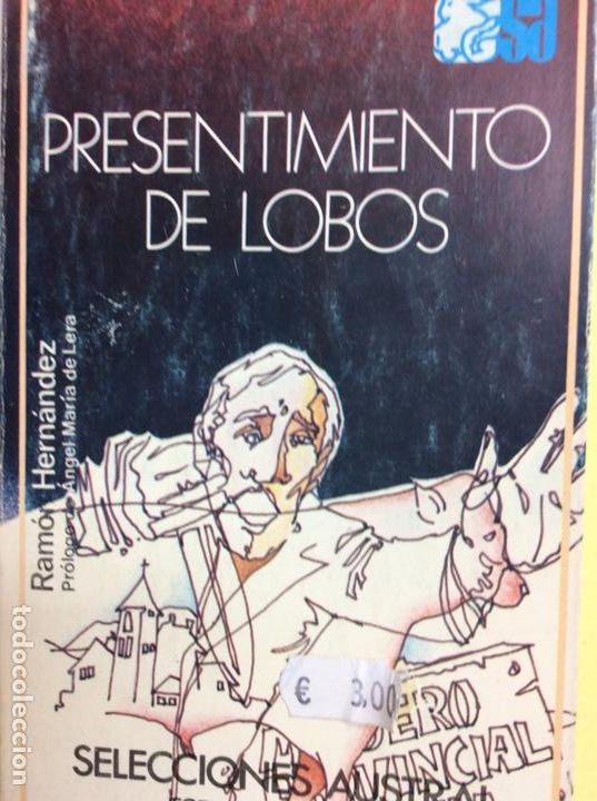 Libros: Presentimiento de lobos Ram&oacute;n Hern&aacute;ndez - Foto 1