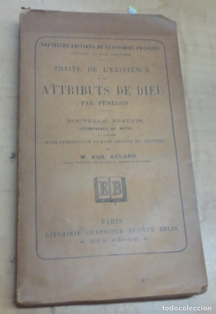 Libros: Trait&eacute; de lexistence et des attributs de Dieu - F&Eacute;NELON - Foto 1