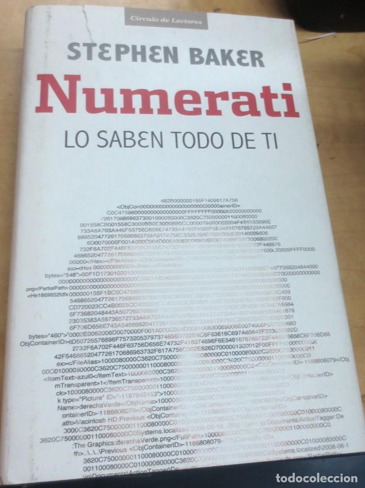 Libros: Numerati. Lo saben todo de ti - BAKER, STEPHEN - Foto 1