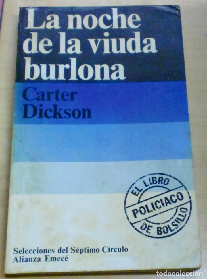 Libros: La noche de la viuda burlona - DICKSON, CARTER - Foto 1