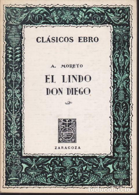 Libros: EL LINDO DON DIEGO - AGUSTIN DE MORETO - Foto 1