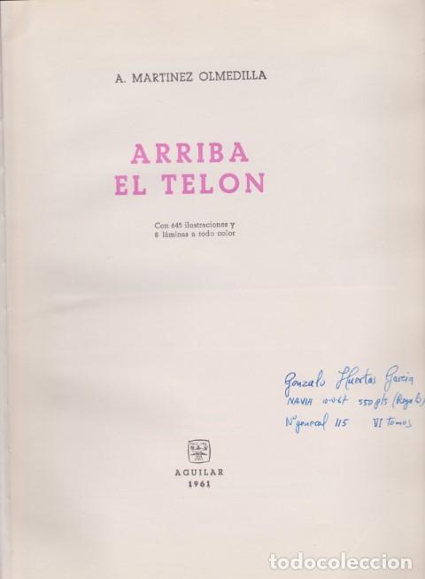 Libros: ARRIBA EL TEL&Oacute;N - A. MARTINEZ OLMEDILLA - Foto 1