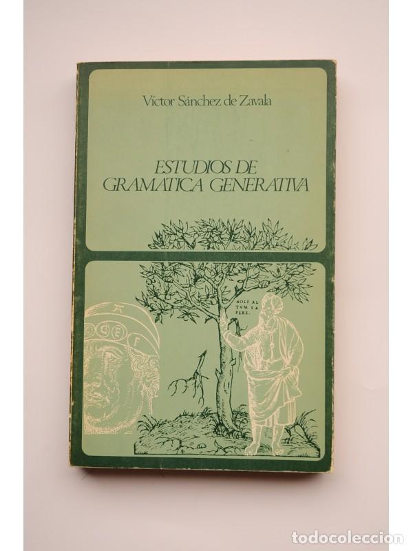 Libros: Estudios de gram&aacute;tica generativa - S&Aacute;NCHEZ DE ZAVALA, V&iacute;ctor - Foto 1