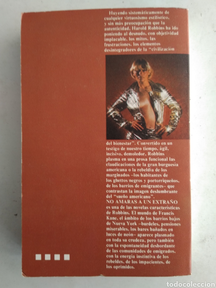Libros: NO AMARAS A UN EXTRA&Ntilde;O/HAROLD ROBBINS - Foto 2