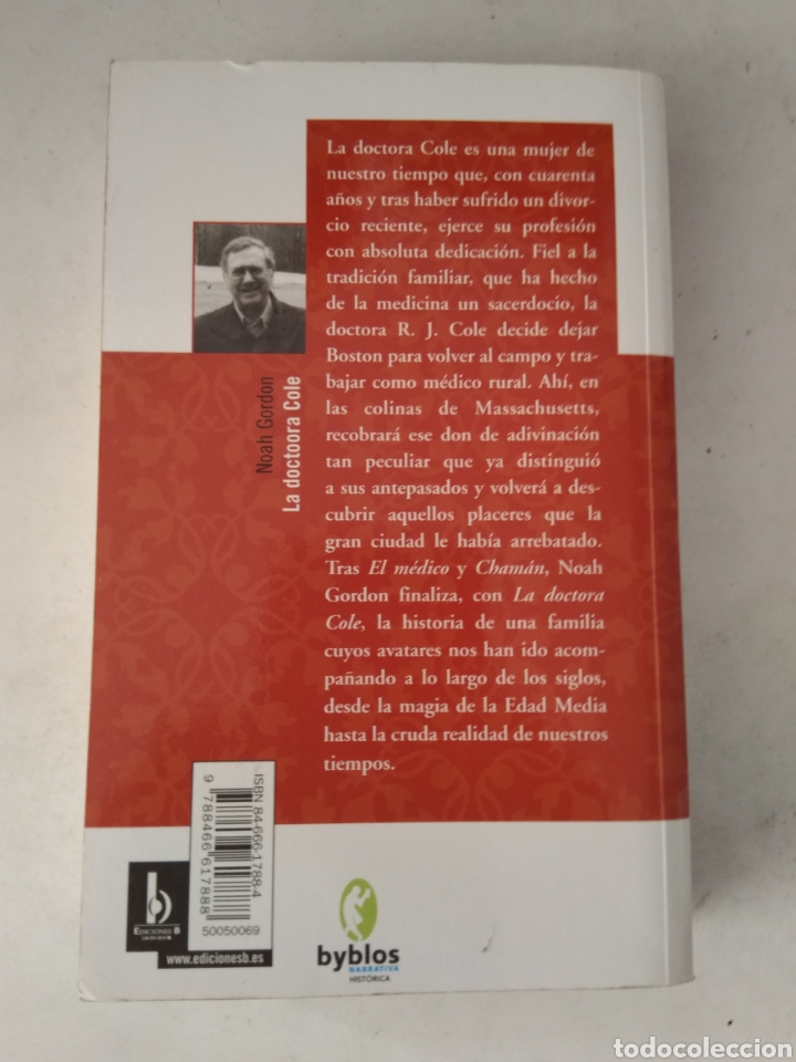 Libros: LA DOCTORA COLE/NOAH GORDON - Foto 2