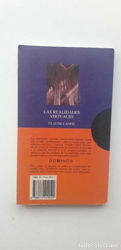 Libros: LAS REALIDADES VIRTUALES - CLAUDE CADOZ - Foto 2