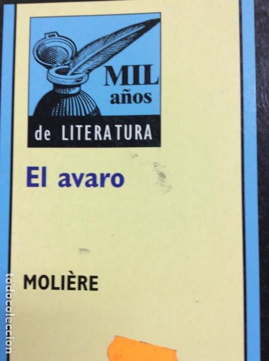 Libros: El avaro Moli&egrave;re - Foto 1