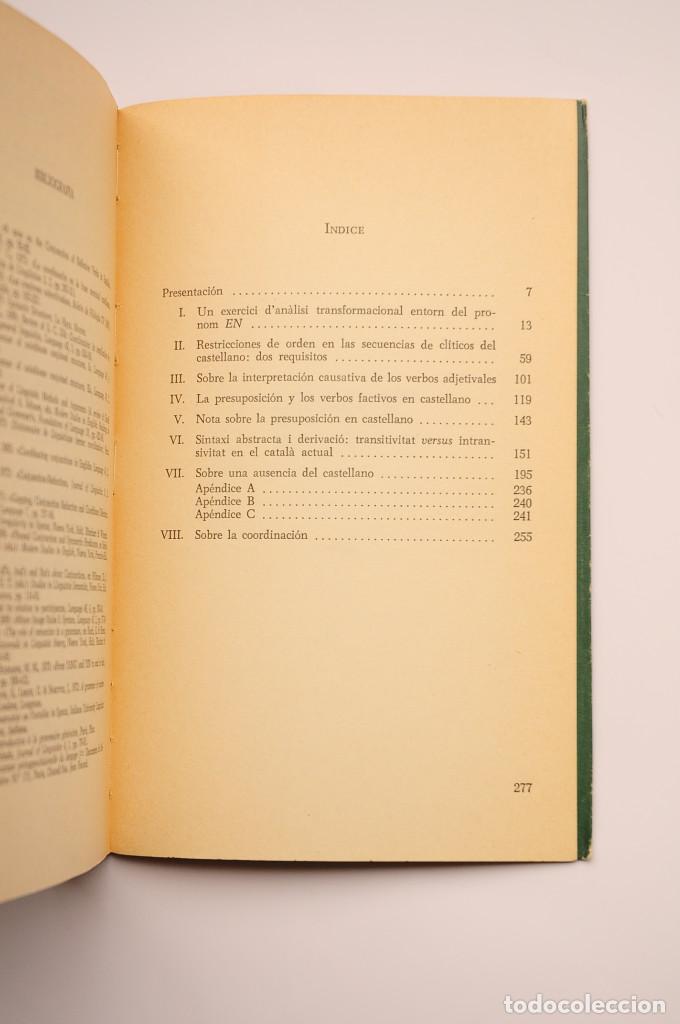 Libros: Estudios de gram&aacute;tica generativa - S&Aacute;NCHEZ DE ZAVALA, V&iacute;ctor - Foto 3