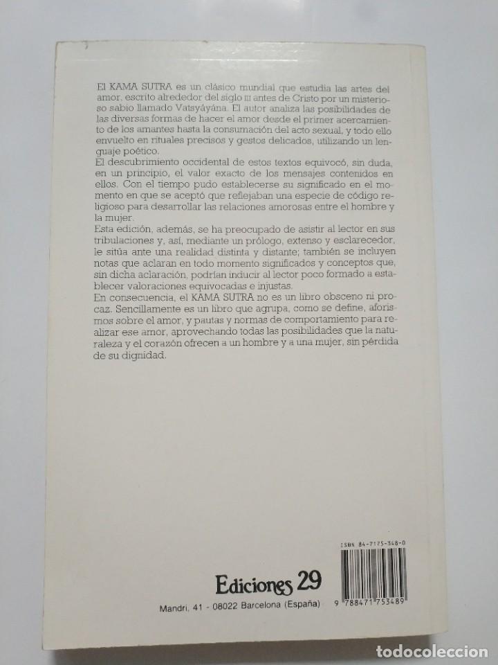Libros: KAMA SUTRA. EL LIBRO DEL AMOR AFORISMOS SOBRE EL PLACER - Foto 4