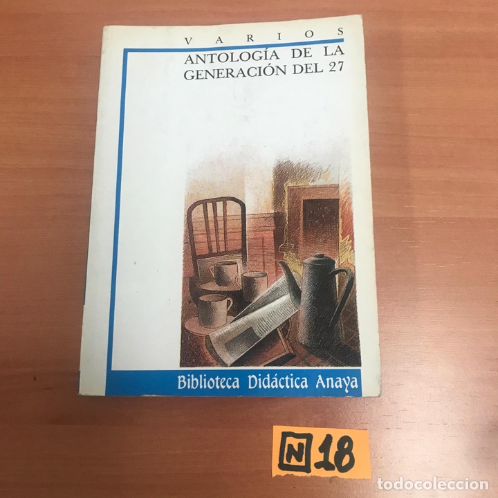 Libros: Antolog&iacute;a de la generaci&oacute;n del 27 - Foto 1