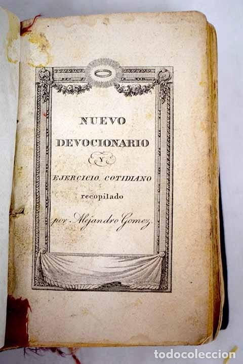 Libros: Nuevo devocionario y ejercicio cotidiano.- G&oacute;mez, Alejandro
