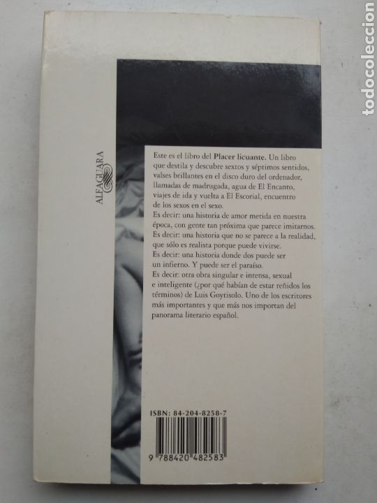 Libros: PLACER LICUANTE/LUIS GOYTISOLO - Foto 2