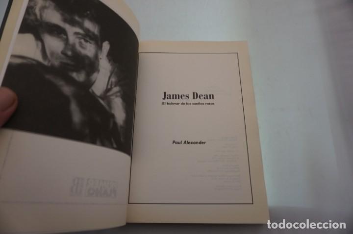 Libros: (LICINE-A) - JAMES DEAN / EL BULEVAR DE LOS SUE&Ntilde;OS ROTOS / PAUL ALEXANDER - Foto 2