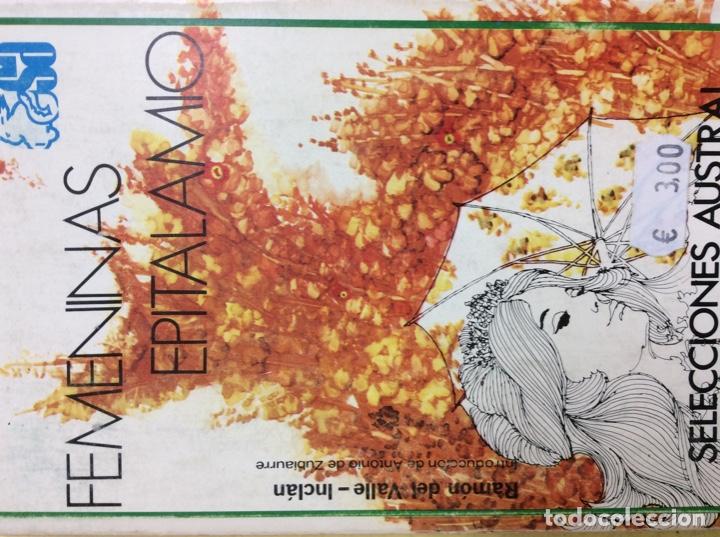 Libros: Femeninas epitalamio Ram&oacute;n del Valle - Foto 1