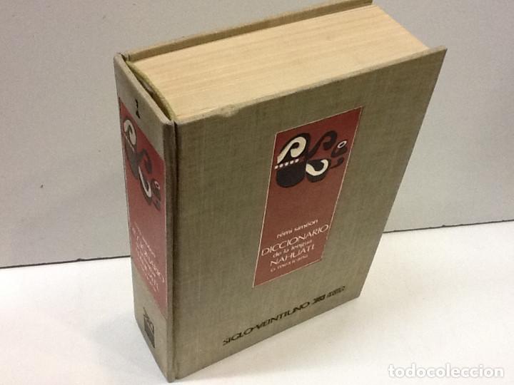 Libros: DICCIONARIO DE LA LENGUA NAHUATL O MEXICANA SIMEON REMI 1977