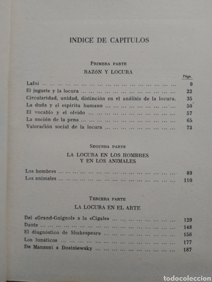 Libros: HISTORIA DE LA LOCURA/BRUNO CASSINELLI - Foto 5
