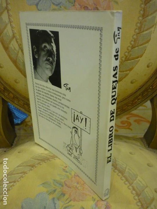 Libros: EL LIBRO DE QUEJAS: &iexcl;AY!, DE GILA. SEDMAY EDICIONES, 1&ordf; EDICI&Oacute;N 1.975. - Foto 2