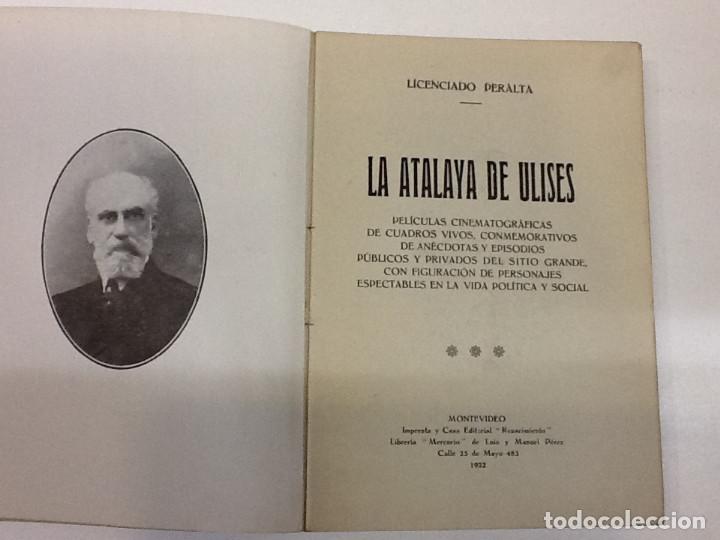 LA ATALAYA DE ULISES PERALTA LICENCIADO 1922