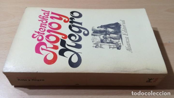 Libros: ROJO Y NEGRO - STENDHAL - ALIANZA EDITORIAL	 / 	J-403 - Foto 1