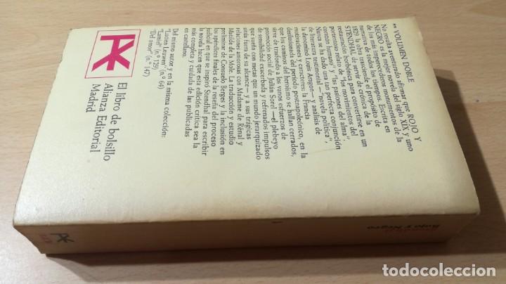 Libros: ROJO Y NEGRO - STENDHAL - ALIANZA EDITORIAL	 / 	J-403 - Foto 2
