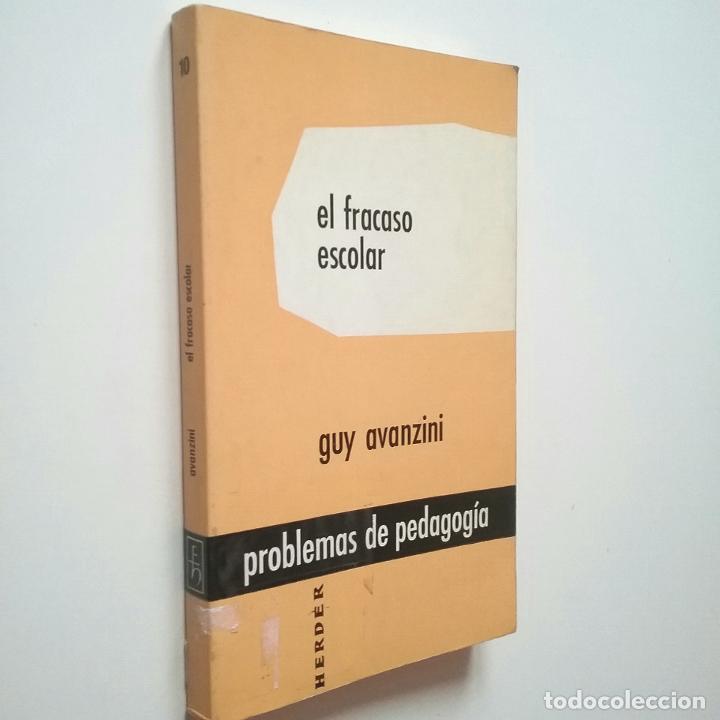 Libros: Guy Avanzini - El fracaso escolar - Foto 1