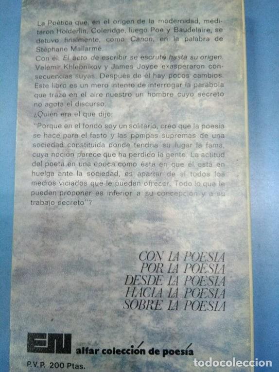 Libros: Po&eacute;tica de mallarm&eacute;. Edison Simons. Editora Nacional 1977 - Foto 5