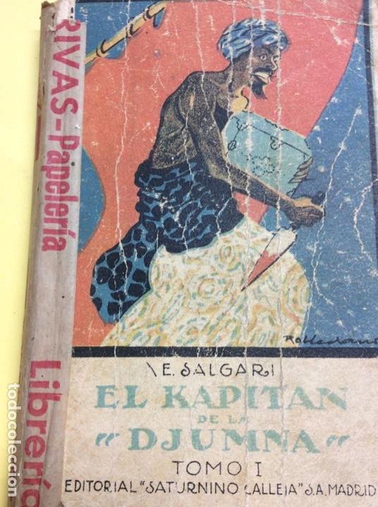 Libros: El kapitan de la djuna tomo I E. Salgari - Foto 1