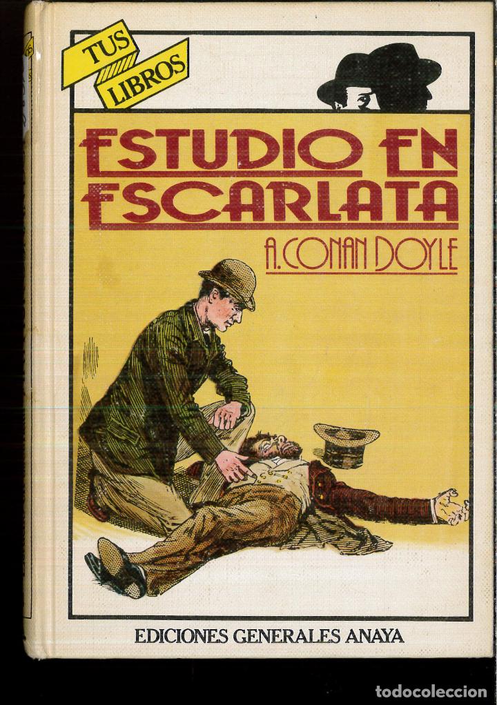 Libros: Estudio en escarlata (Tus Libros) - Conan Doyle, Arthur - Foto 1