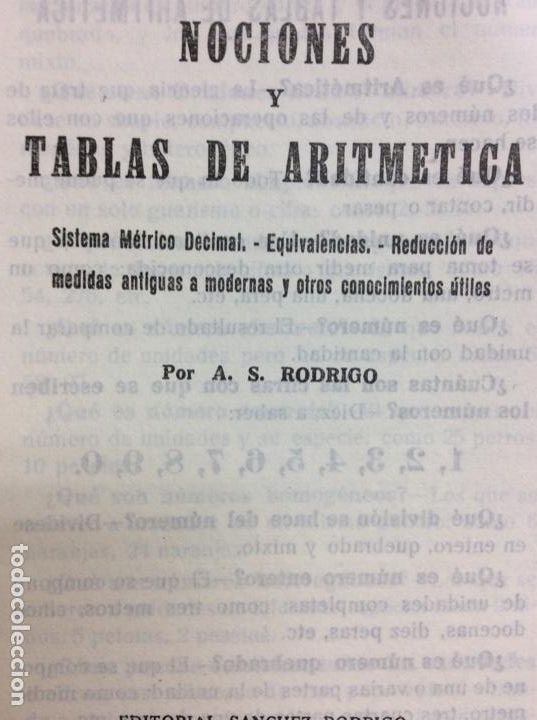 Libros: Nociones y tablas de aritm&eacute;tica - Foto 1