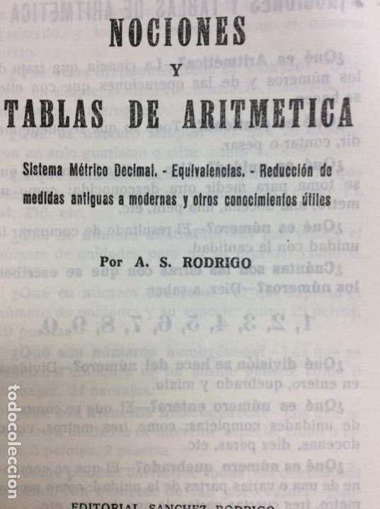 Libros: Nociones y tablas de aritm&eacute;tica - Foto 1