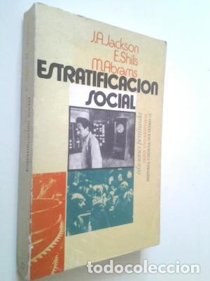 Libros: ESTRATIFICACI&Oacute;N SOCIAL - Jackson/Shils/Abrams - Foto 1